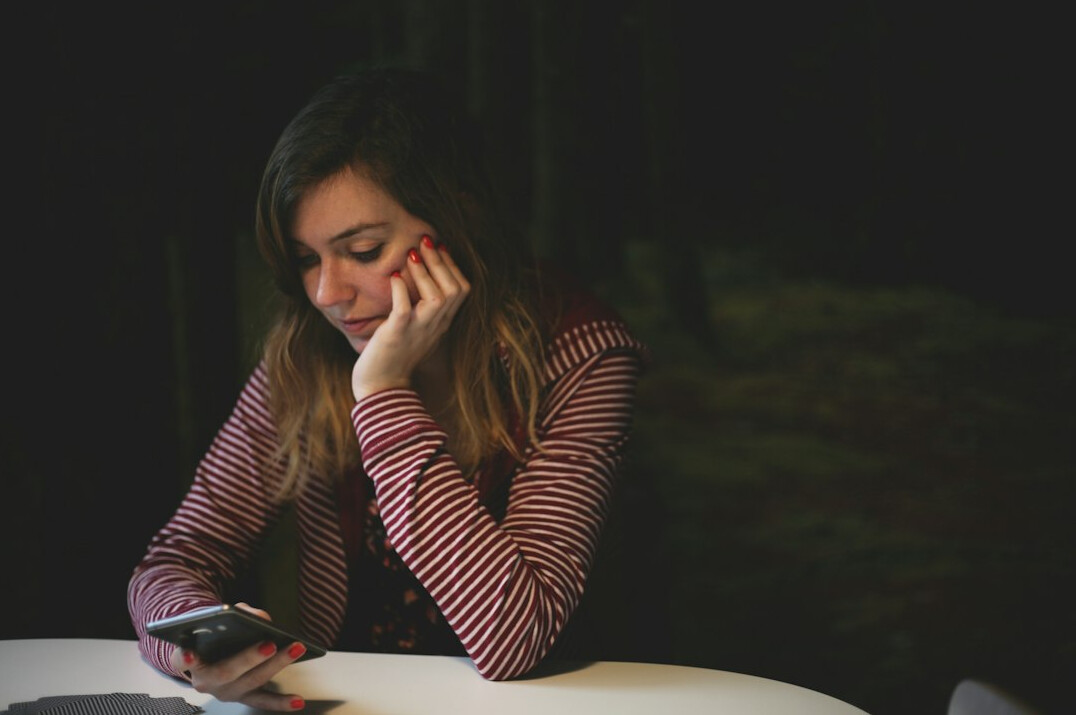 woman reflecting on emotions alone